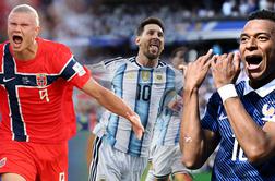 Kralj Messi pisal zgodovino, Mbappe in Haaland blestela, smeji se tudi Avstriji