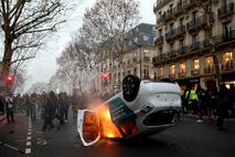 protesti Pariz Francija rumeni jopiči
