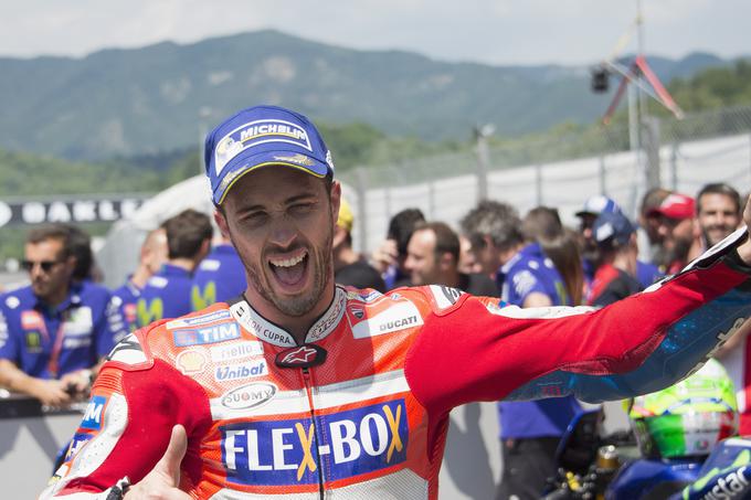 Andrea Dovizioso je vodilni v skupnem seštevku svetovnega pokala. | Foto: Getty Images