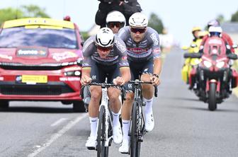 Mathieu van Der Poel prijatelje pozval, naj etapo gledajo od začetka. Z razlogom.