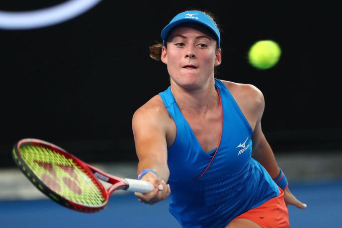 Tamara Zidanšek | Tamara Zidanšek je uspešno začela nastope na turnirju WTA v Hobartu. | Foto Gulliver/Getty Images