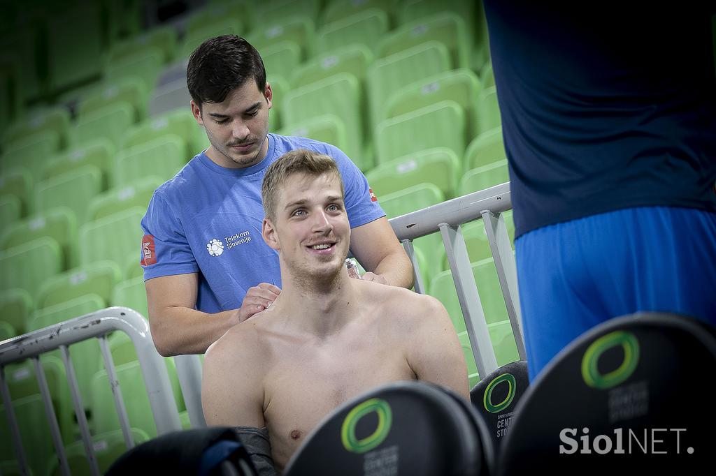 Trening moške odbojkarske reprezentance