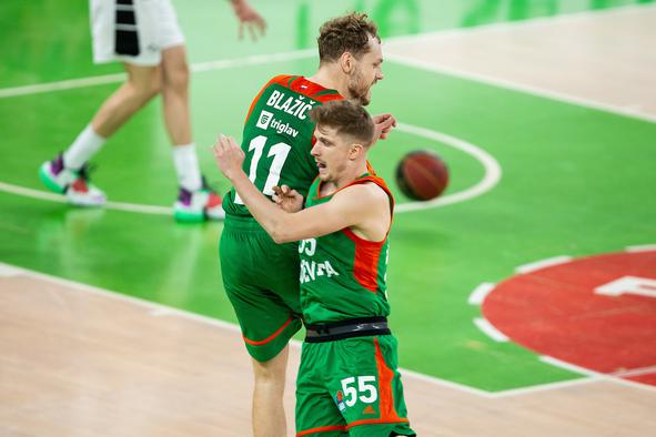 Nadaljevanje sijajnega niza košarkarjev Cedevite Olimpije