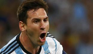 Messijev gol za tri argentinske točke