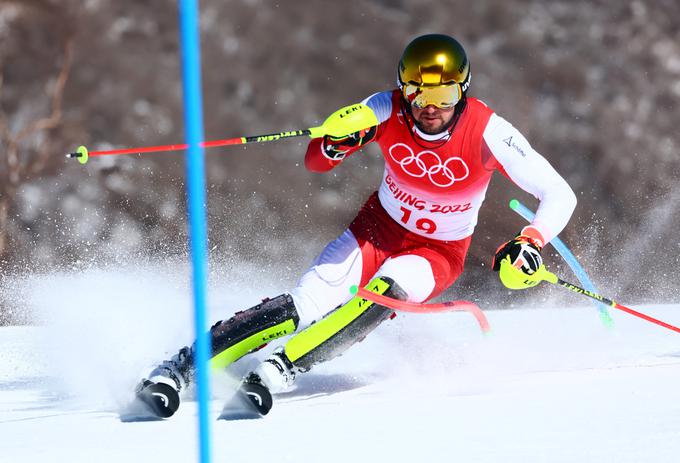 Johannes Strolz je po zlatu v kombinaciji osvojil še slalomsko srebro. | Foto: Reuters