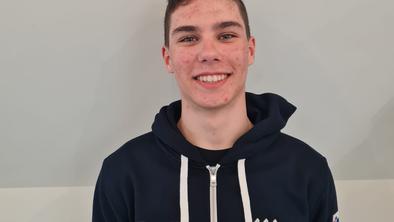 Uspeh nadarjenega slovenskega kolesarja