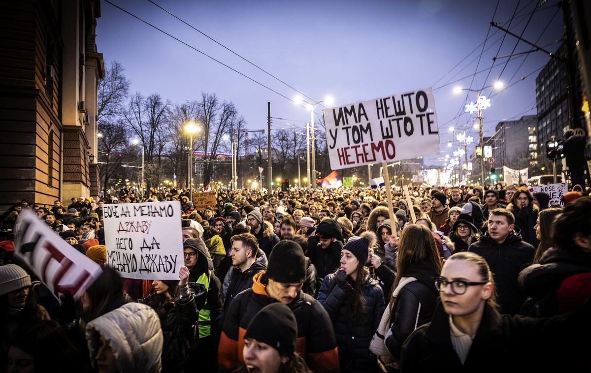 Protesti Beograd | Foto Ana Kovač