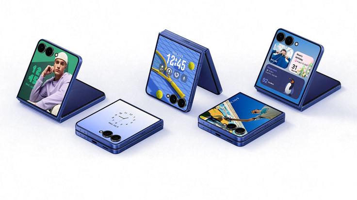 Najtanjši Samsungov pregibnež do zdaj: Samsung Galaxy Z Flip7 | Foto: Samsung