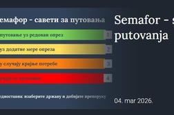 Srbija sprožila plaz komentarjev: "Na Hrvaško potujte le v skrajnem primeru"