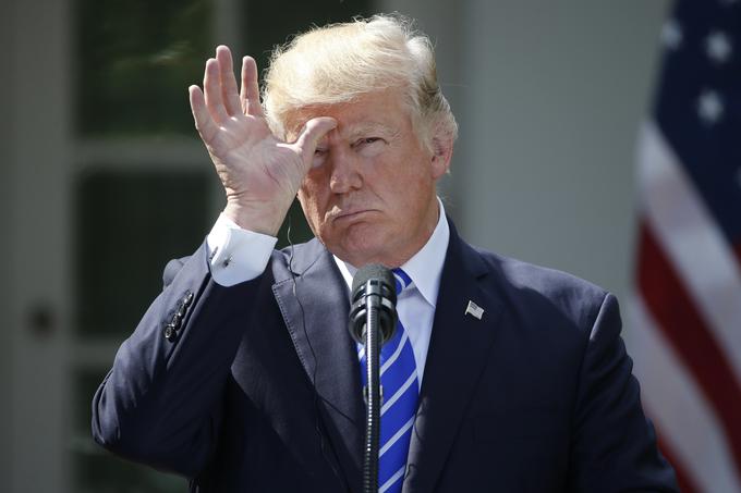 Trump je pred dnevi izjavil, da bi morali biti določeni odseki zidu prozorni. | Foto: Reuters