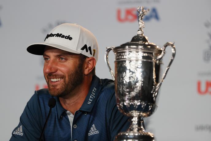 Dustin Johnson prvič osvojil enega od pomembnih turnirjev v golfu