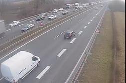 Prometna nesreča ohromila štajersko avtocesto