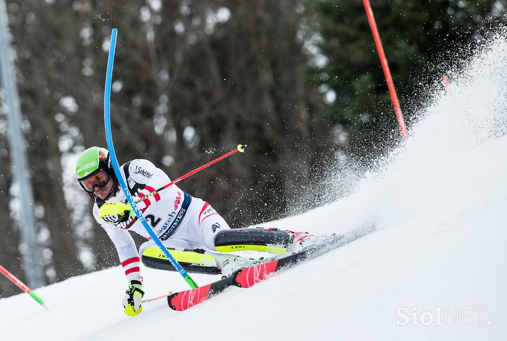 Slijeme moški slalom 2018