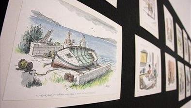 Retrospektiva karikatur Ota Reisingerja v Zagrebu