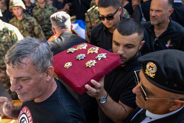 Ratko Mladić, pogreb, Beograd | Foto: Reuters