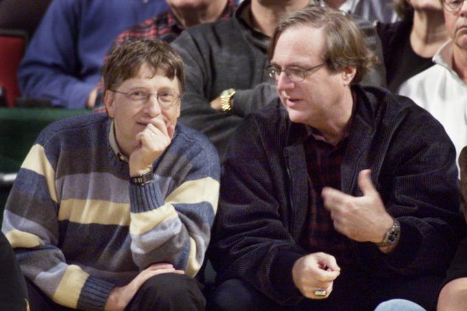 Paul Allen (desno) in Bill Gates (levo) | Foto: Reuters