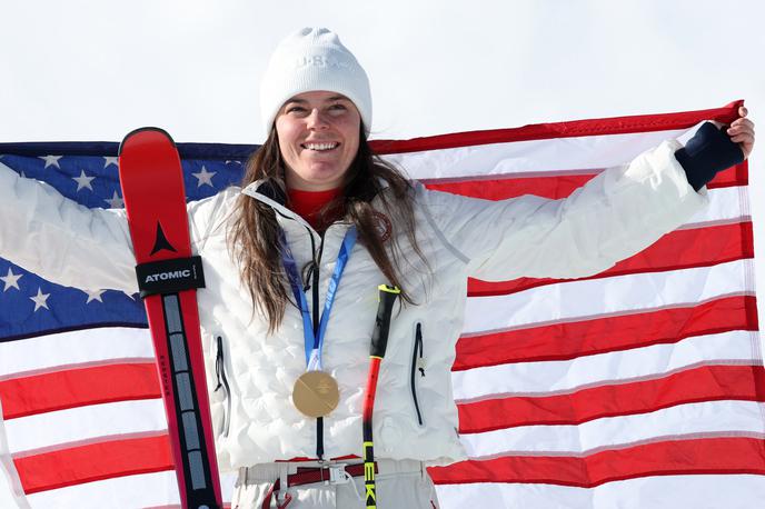 Breezy Johnson | Američanka Breezy Johnson je postala olimpijska prvakinja. | Foto Reuters