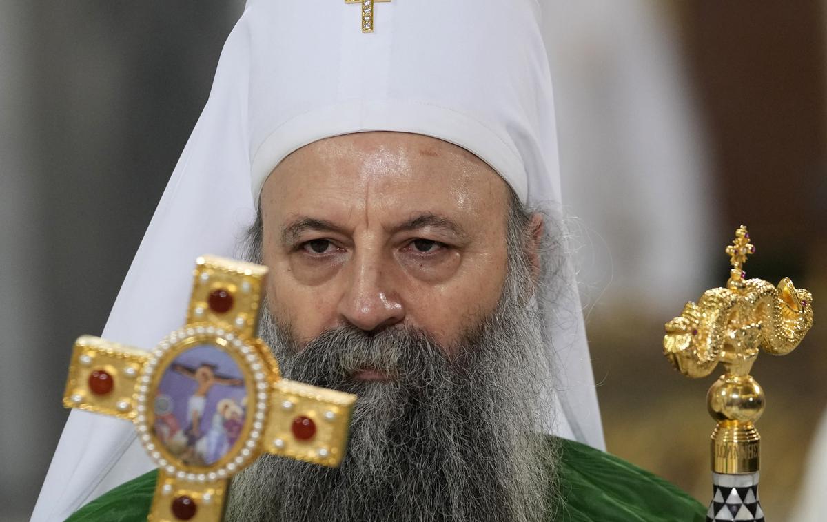 Patriarh Porfirije | Patriarh Porfirije je na Kosovo s sedmimi škofi odpotoval v ponedeljek, ko je bil blizu mejnega prehoda, pa je iz Prištine prispela prepoved vstopa na ozemlje Kosova. | Foto Guliverimage