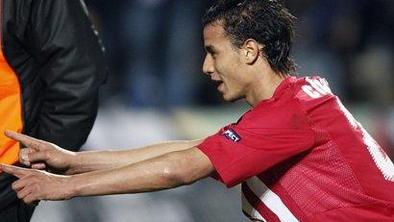 Maročan Marouane Chamakh v Arsenal