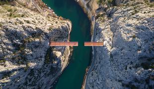 Najbolj impresivnemu mostu na Hrvaškem do konca manjka le še 20 cm