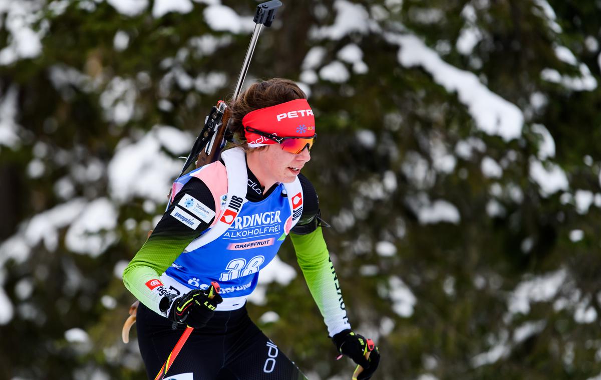 Urška Poje Östersund 2019 | Urška Poje se je uvrstila na zasledovalno tekmo. | Foto Reuters