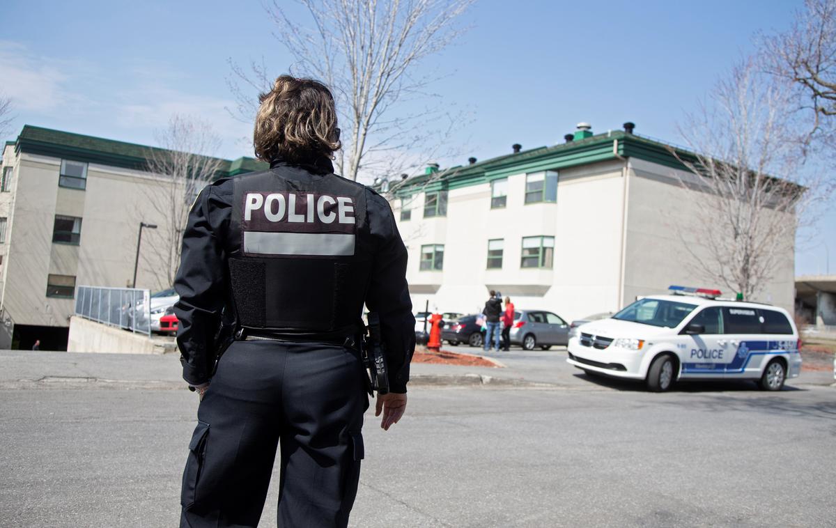 Quebec, policija, kanadska policija | Večkrat jo je udaril po obrazu, medicinska sestra pa ni imela časa, da bi se branila. | Foto Reuters