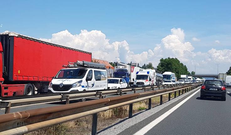 zastoj Primorka | Foto: Metka Prezelj