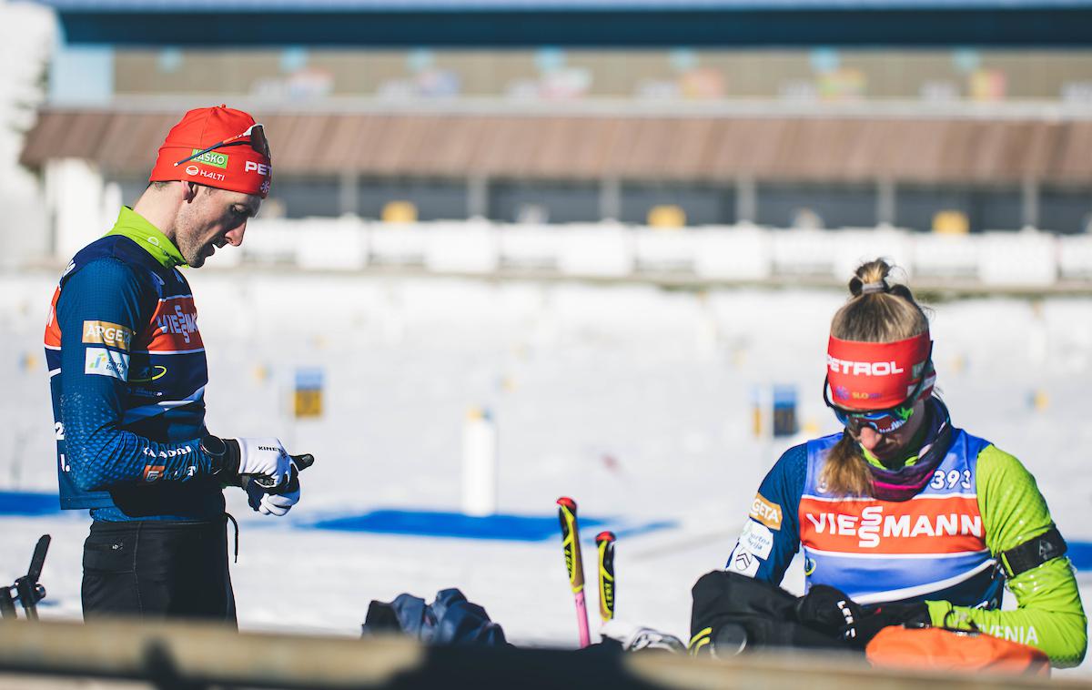 Jakov Fak & Polona Klemenčič, Oberhof 2023 | Slovenske barve bosta danes branila Jakov Fak in Polona Klemenčič. | Foto Grega Valančič/Sportida