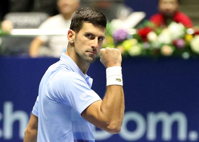 Novak Đoković je po dolgi odsotnosti oktobra spet stopil na igrišče in zmagal na dveh turnirjih, nazadnje v Astani v Kazahstanu. Pričakujemo ga lahko spet na turnirju serije masters v Parizu. | Foto: Reuters