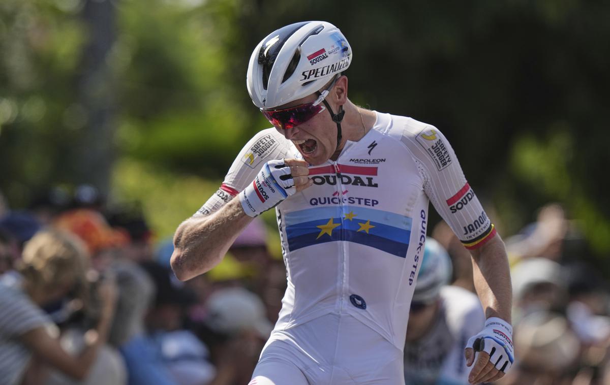 Tim Merlier | Tim Merlier je zmagovalec četrte etape Renewi Toura.  | Foto Guliverimage