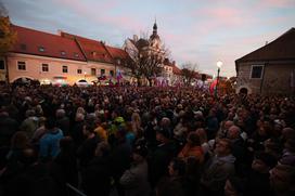 Protestni shod Novo mesto