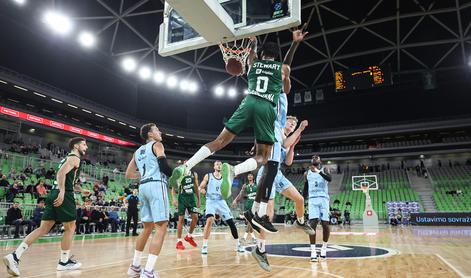 Cedevita Olimpija grešila trojke, a vseeno visoko zmagala