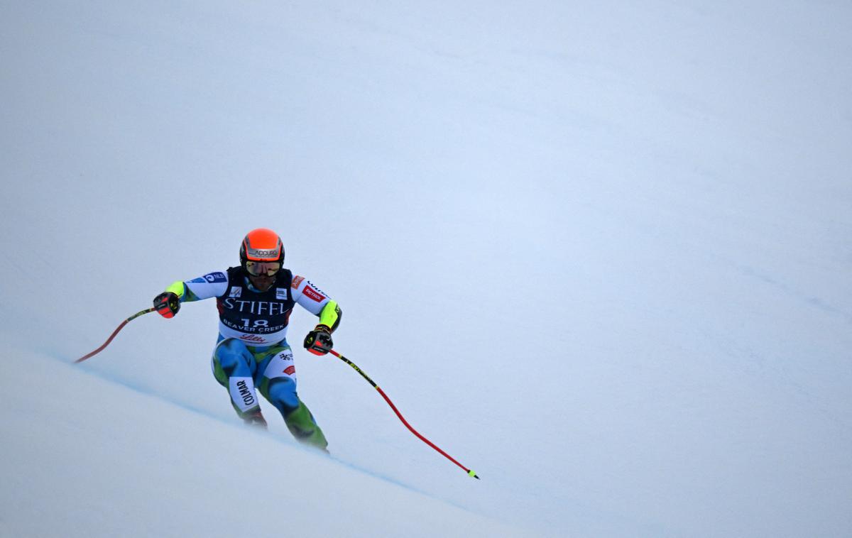 Miha Hrobat Beaver Creek | Miha Hrobat je neregularen superveleslalom končal na 24. mestu.  | Foto Reuters