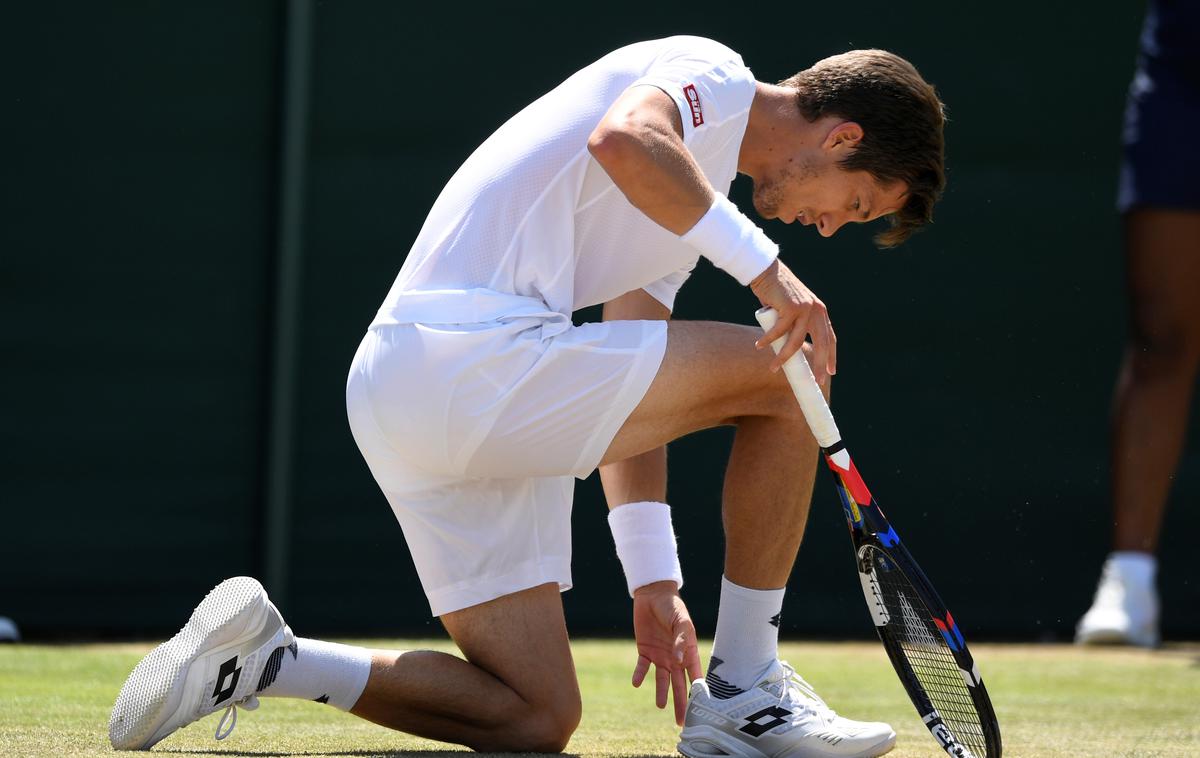 Aljaž Bedene | Aljaž Bedene v prvem krogu Wimbledona namesto s Hrvatom z Italijanom. | Foto Reuters