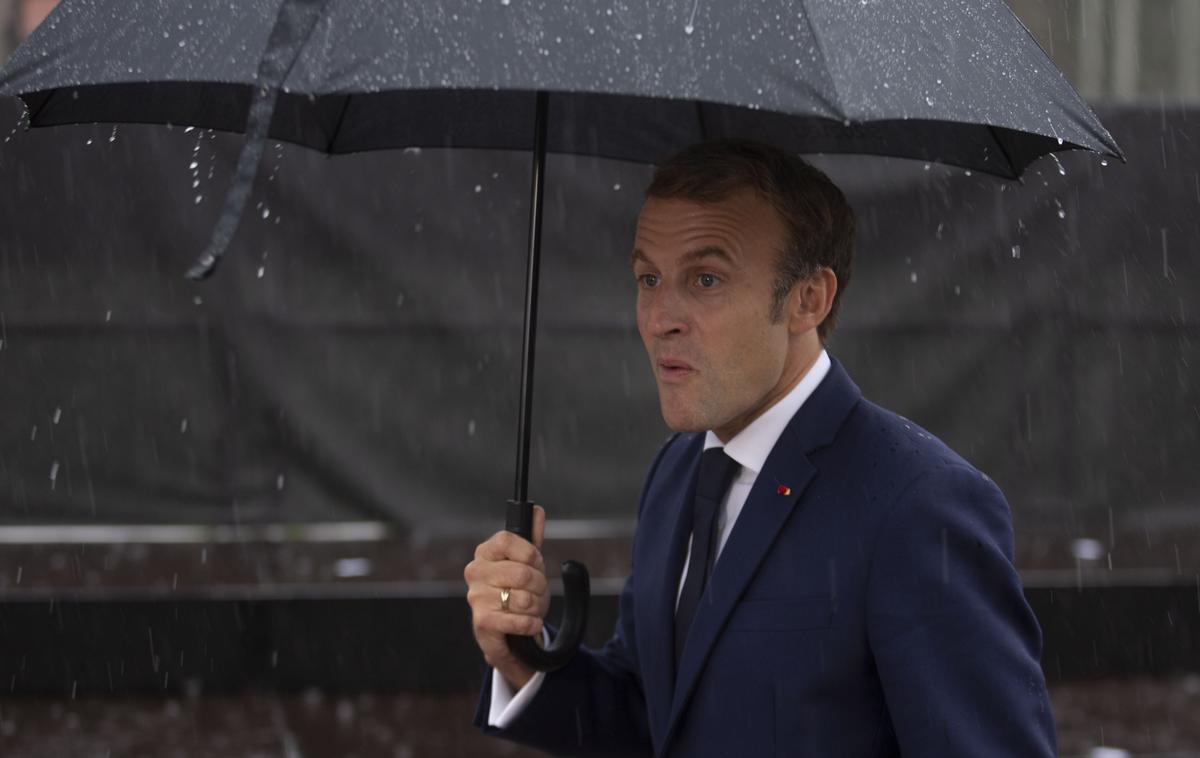 Vrh EU - Zahodni Balkan. Francoski predsednik Emmanuel Macron. | Francoski predsednik Emmanuel Macron | Foto Bojan Puhek