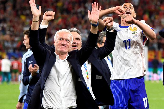 Francija Euro 2024 Didier Deschamps | Francoski selektor Didier Deschamps bo po svetovnem prvenstvu 2026 odstopil s položaja.  | Foto Reuters