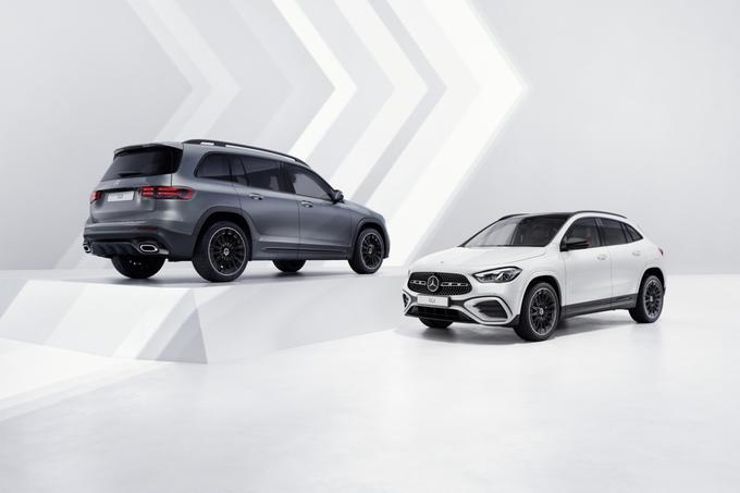 Mercedes-Benz ima najmlajšo ponudbo modelov na trgu in največji izbor športnih terenskih vozil, vključno s kompaktnima modeloma GLA in GLB. | Foto: Mercedes-Benz AG