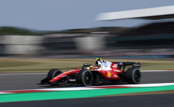 Lewis Hamilton je dobil edini prosti trening. | Foto: Reuters