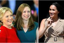 Hillary in Chelsea Clinton, Meghan Markle
