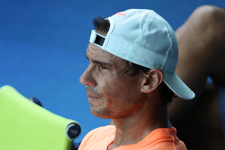 Rafael Nadal je imel težave že na OP Avstralije. | Foto: Guliverimage/Vladimir Fedorenko