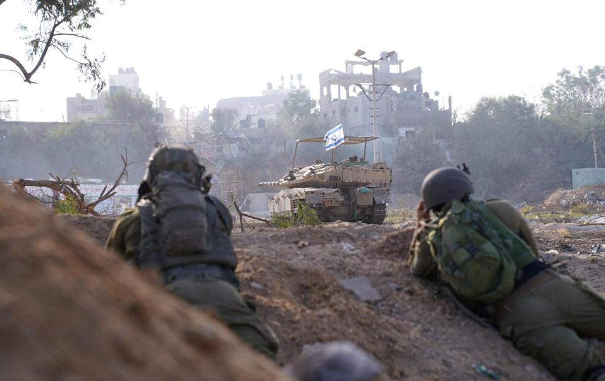 Izraelska vojska | Varnostni svet ZN bo tako novo pobudo za prekinitev spopadov obravnaval deset dni po tem, ko mu zaradi veta ZDA ni uspelo sprejeti podobne resolucije. | Foto Reuters