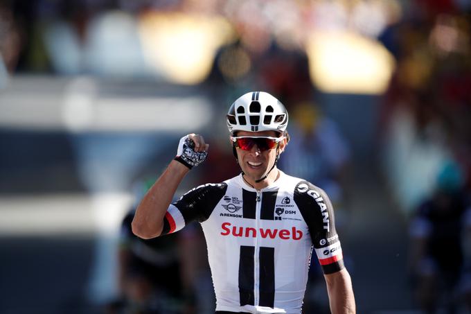 Michael Matthews je zmagovalec 14. etape. | Foto: Reuters