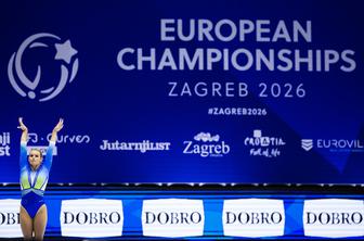 Slab dan za slovenske telovadke na EP v Zagrebu