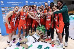 Igra mačke z mišjo v Laškem: Cedevita Olimpija zanesljivo do lovorike