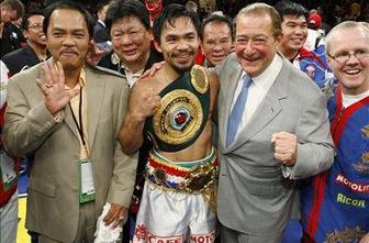 Pacquiao v Las Vegasu povozil Hattona