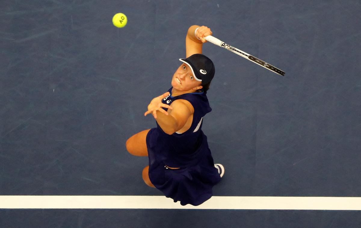 Iga Swiatek | Iga Swiatek ostaja trdno zasidrana na vrhu teniške lestvice WTA. | Foto Reuters