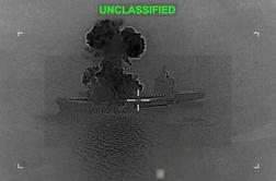 Ameriška vojska uničila iransko vojaško ladjo z droni #vŽivo