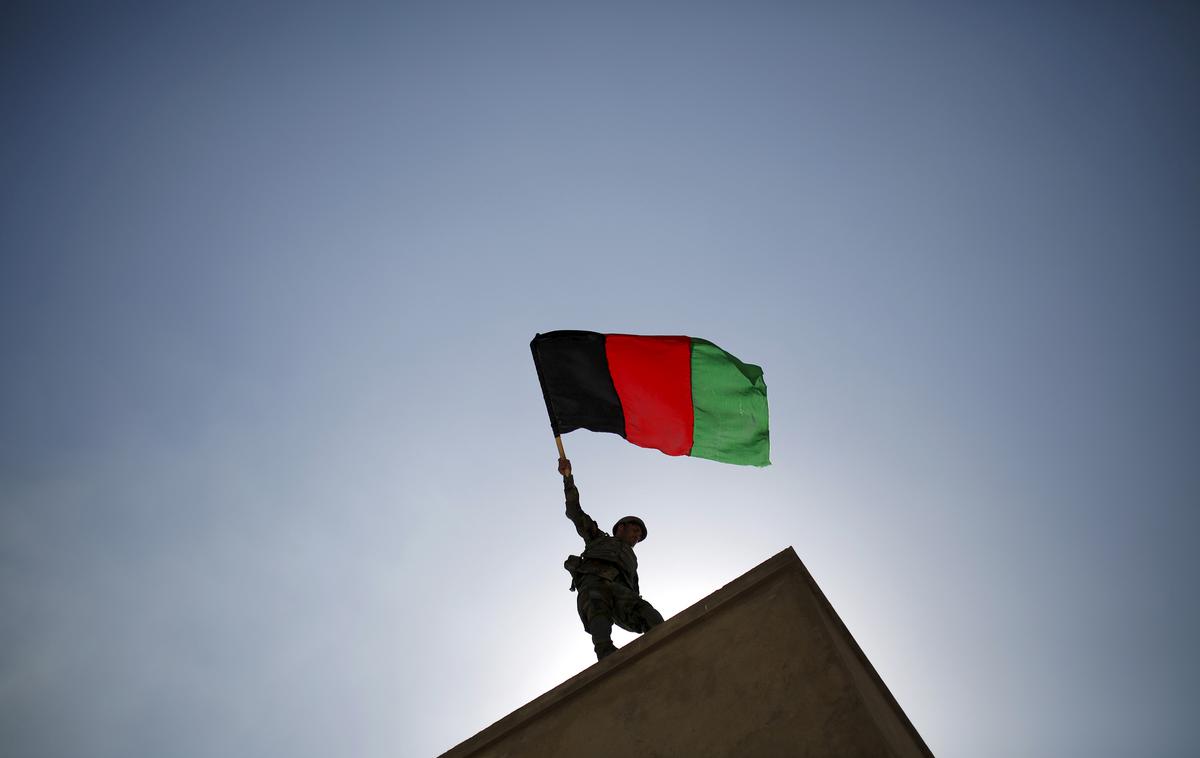 Afganistan, zastava | V Afganistanu je stanje zelo nemirno. | Foto Reuters