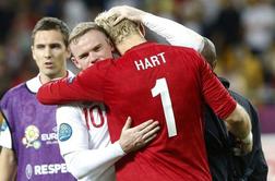 Rooney: Hart je najboljši vratar na svetu