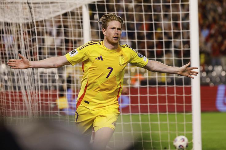 Kevin De Bruyne je Belgiji priigral tri točke. | Foto: Guliverimage